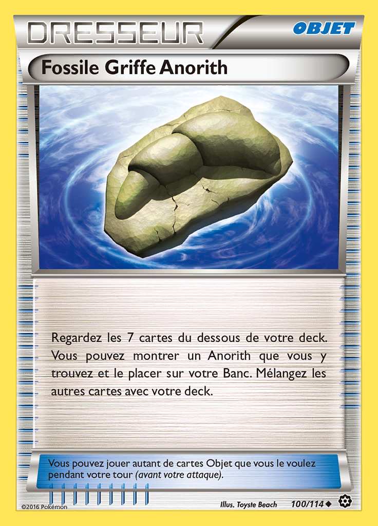 Fossile Griffe Anorith 100/114 — Offensive Vapeur