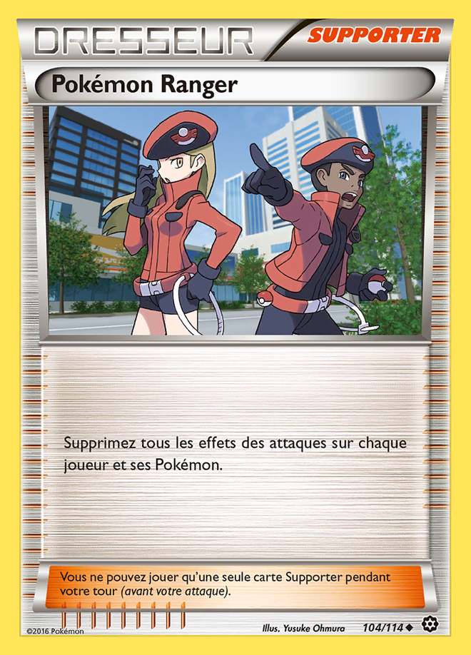 Pokémon Ranger 104/114 — Offensive Vapeur