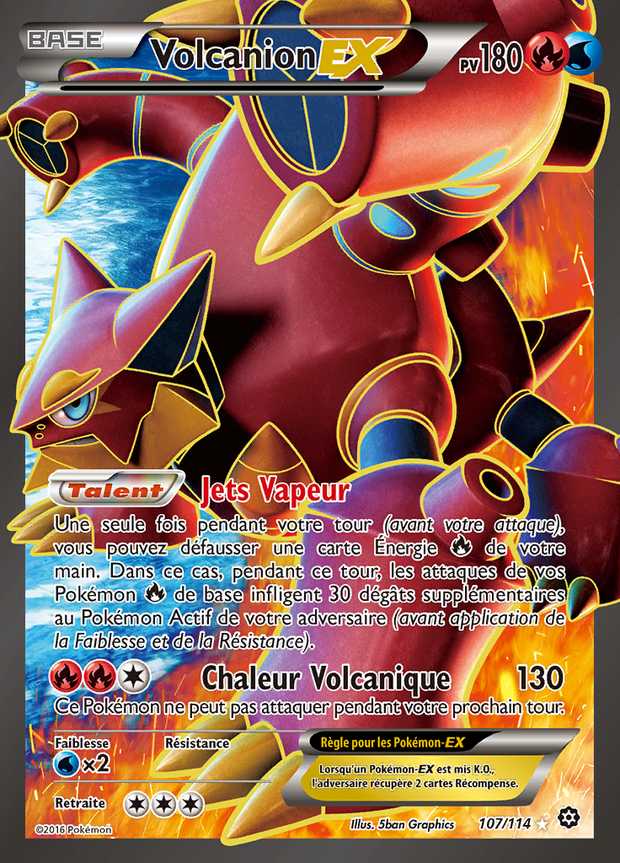 Volcanion-EX 107/114 — Offensive Vapeur