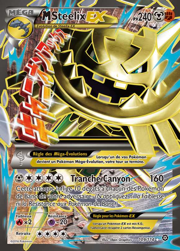 M-Steelix-EX 109/114 — Offensive Vapeur