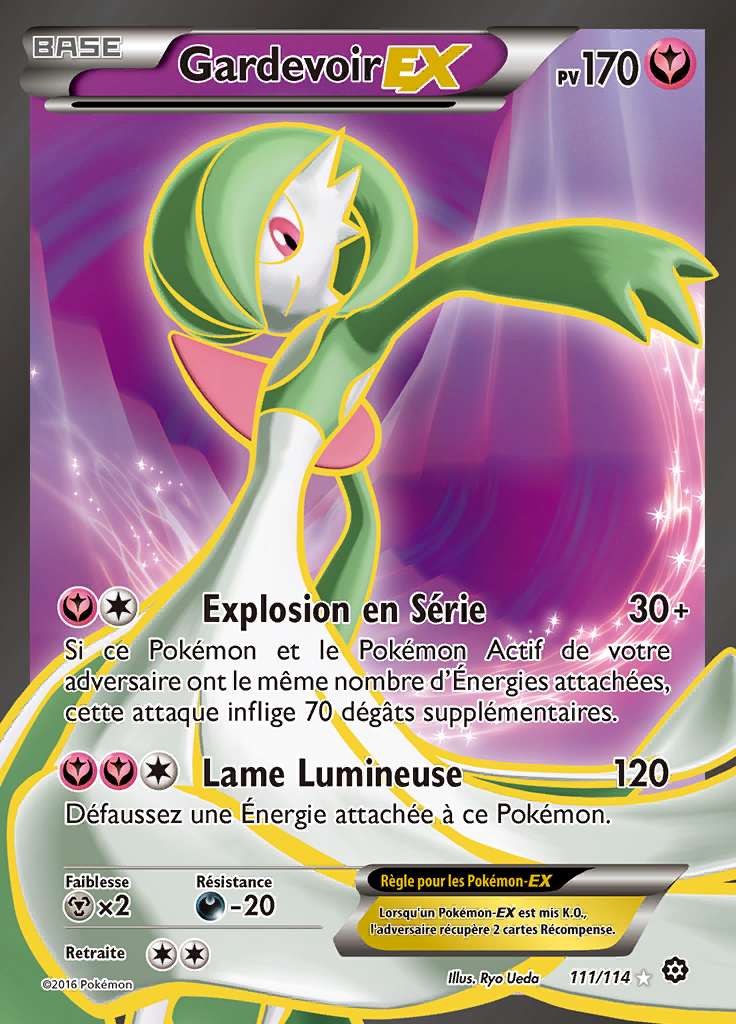 Gardevoir-EX 111/114 — Offensive Vapeur
