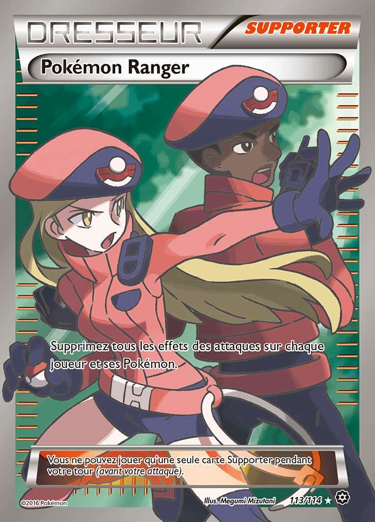 Pokémon Ranger 113/114 — Offensive Vapeur