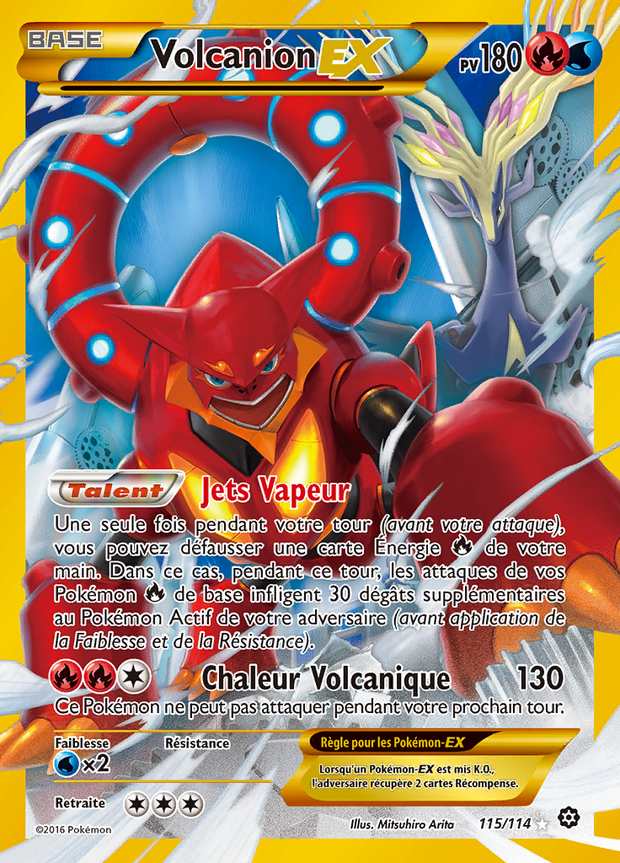 Volcanion-EX 115/114 — Offensive Vapeur