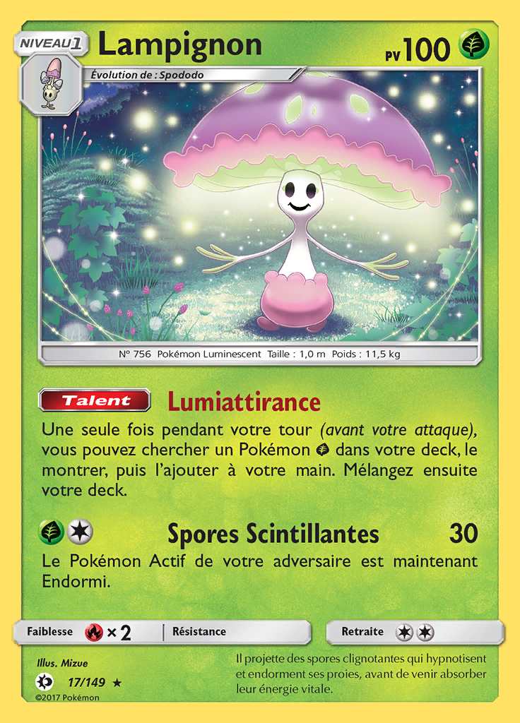 Lampignon 017/149 — Soleil et Lune