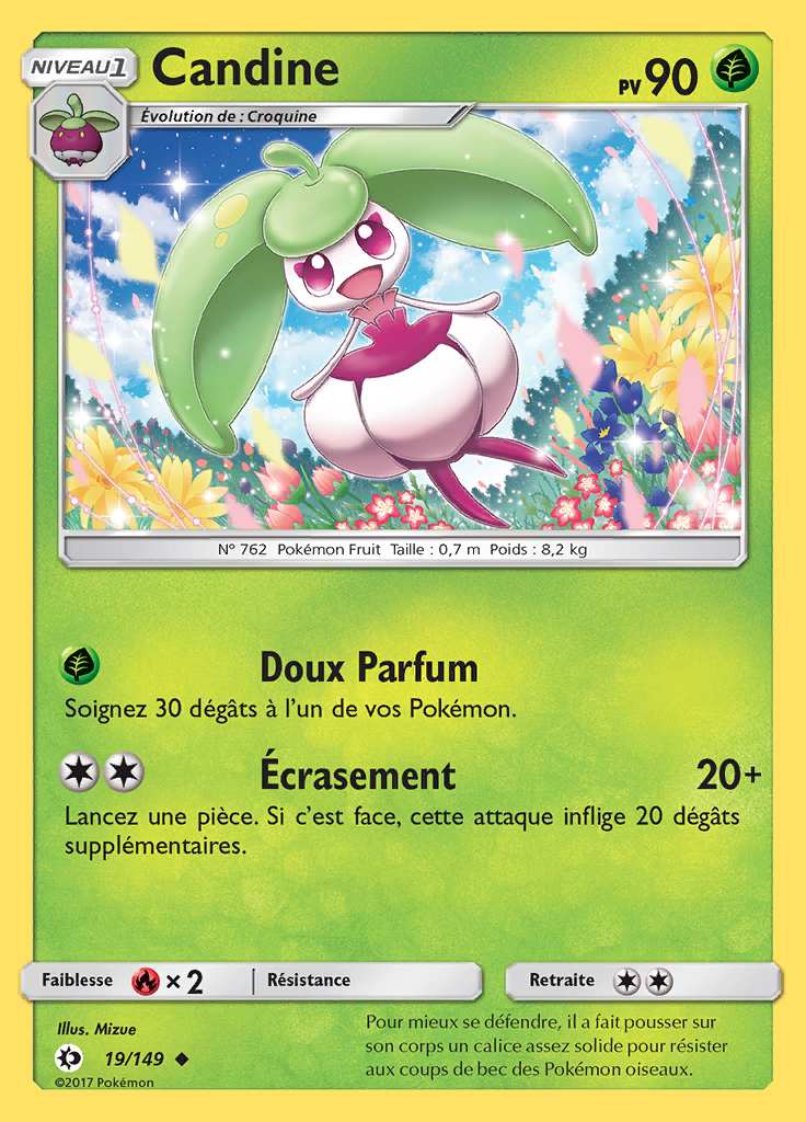 Candine 019/149 — Soleil et Lune