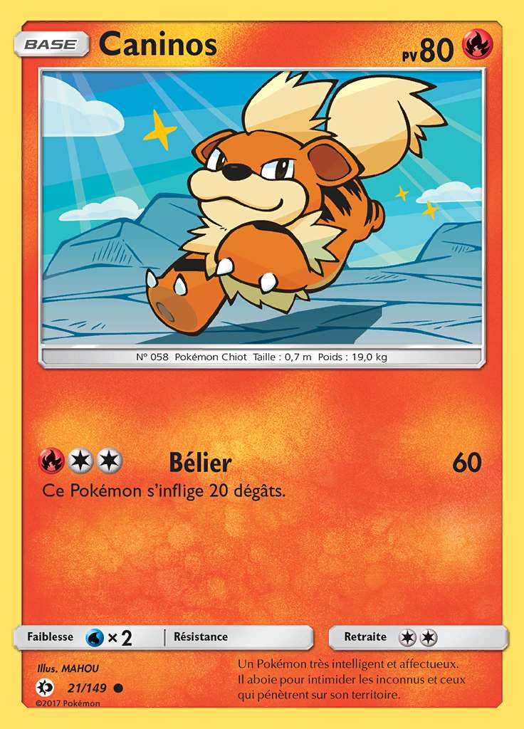 Caninos 021/149 — Soleil et Lune