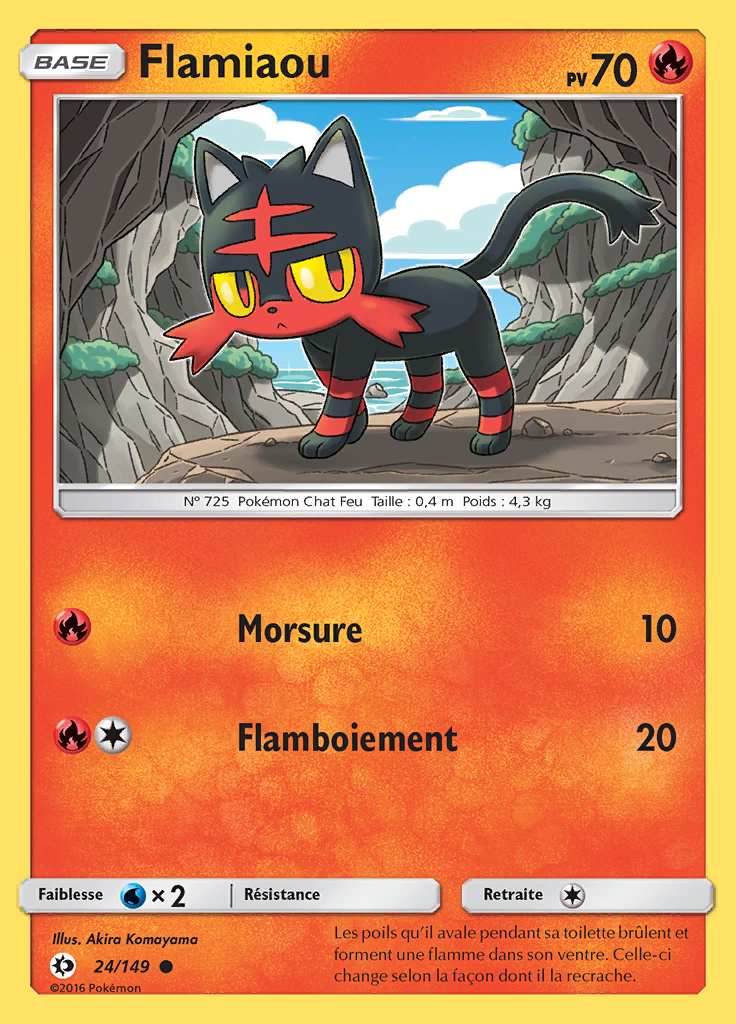 Flamiaou 024/149 — Soleil et Lune
