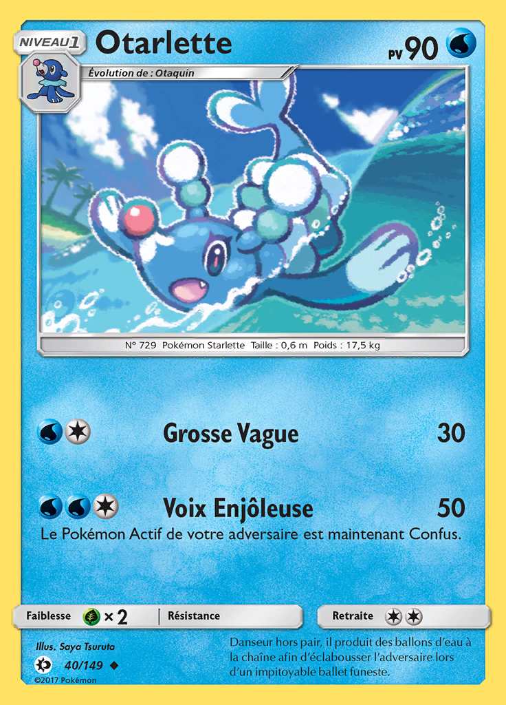 Otarlette 040/149 — Soleil et Lune