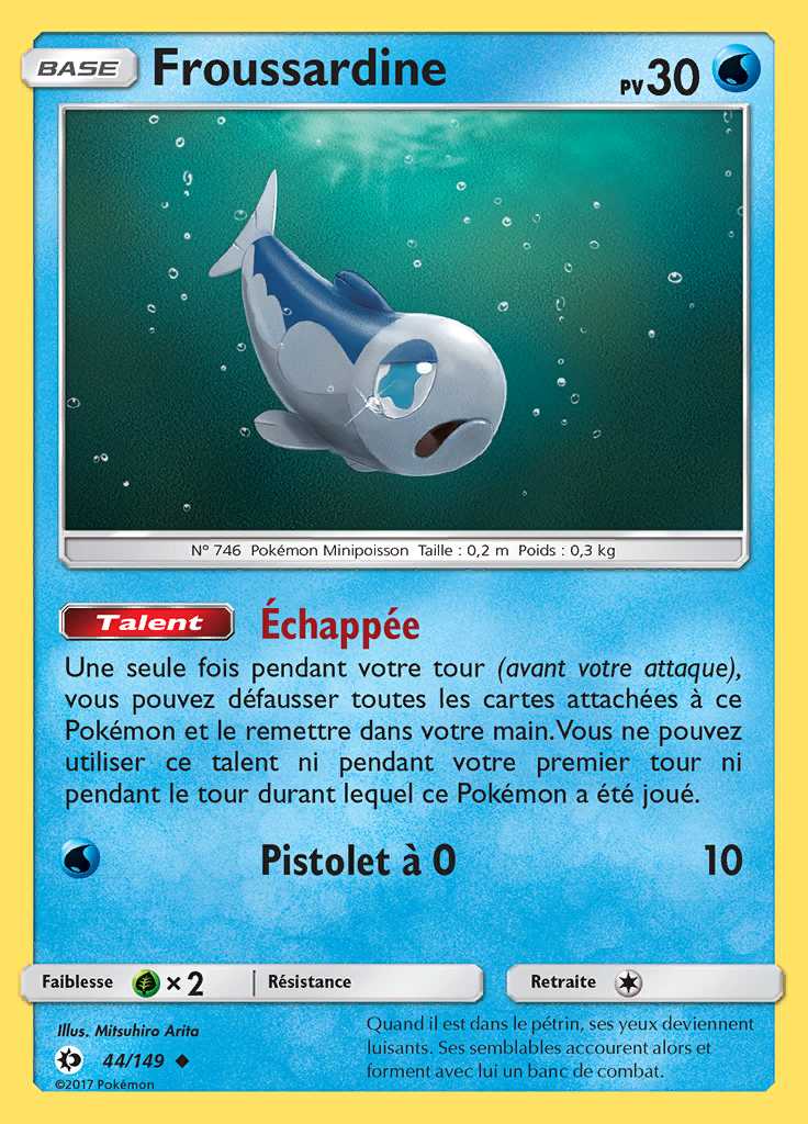 Froussardine 044/149 — Soleil et Lune