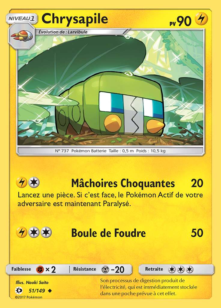 Chrysapile 051/149 — Soleil et Lune