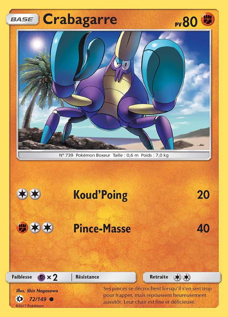 Crabagarre 072/149 — Soleil et Lune