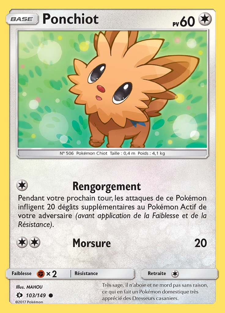 Ponchiot 103/149 — Soleil et Lune