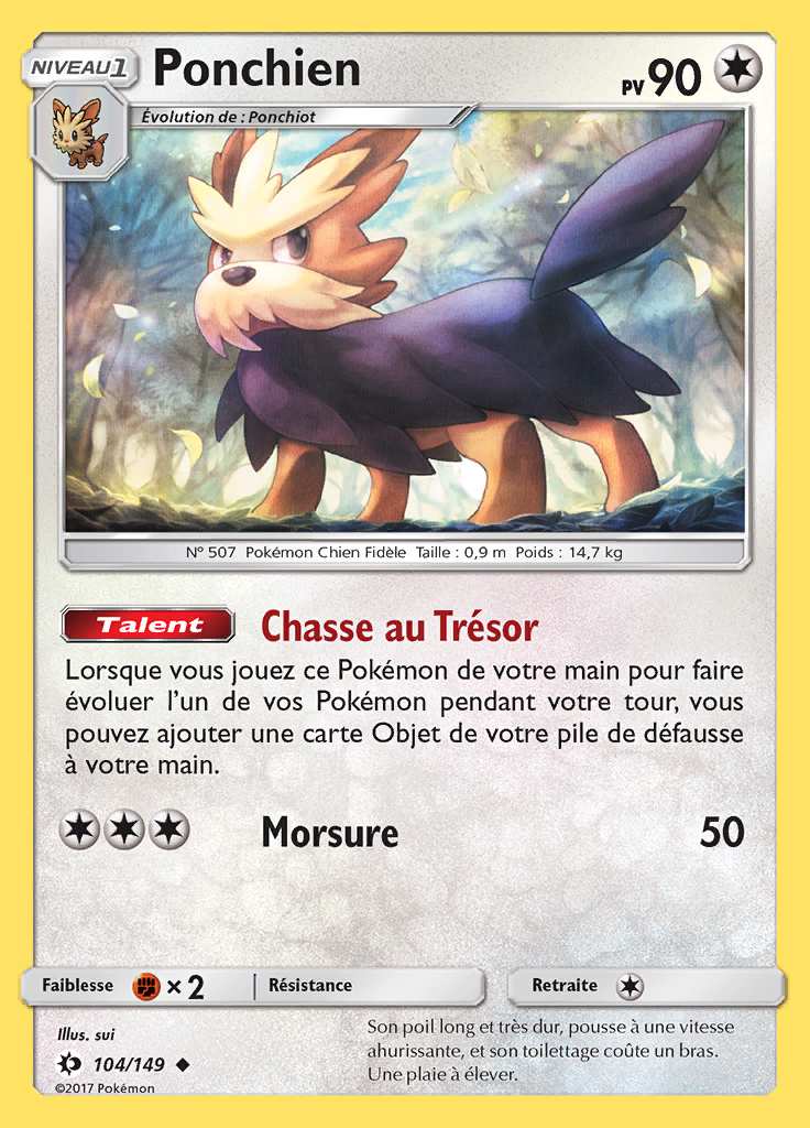 Ponchien 104/149 — Soleil et Lune