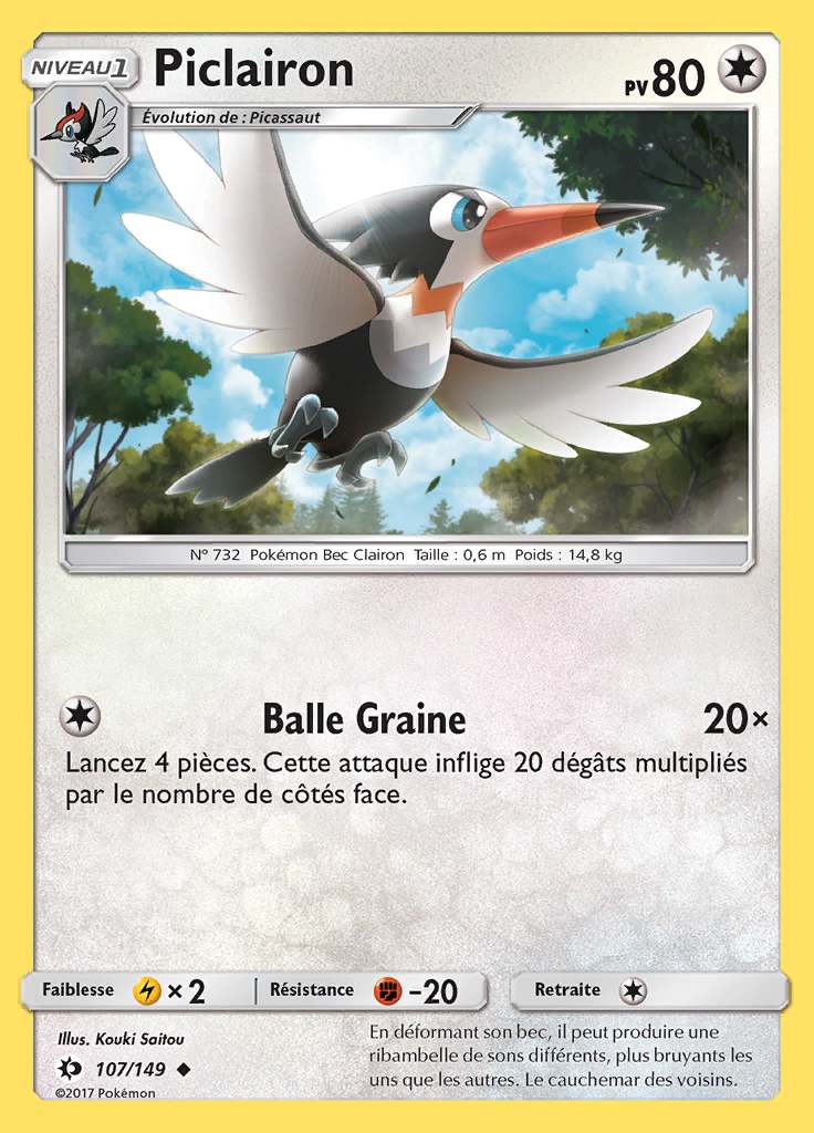 Piclairon 107/149 — Soleil et Lune