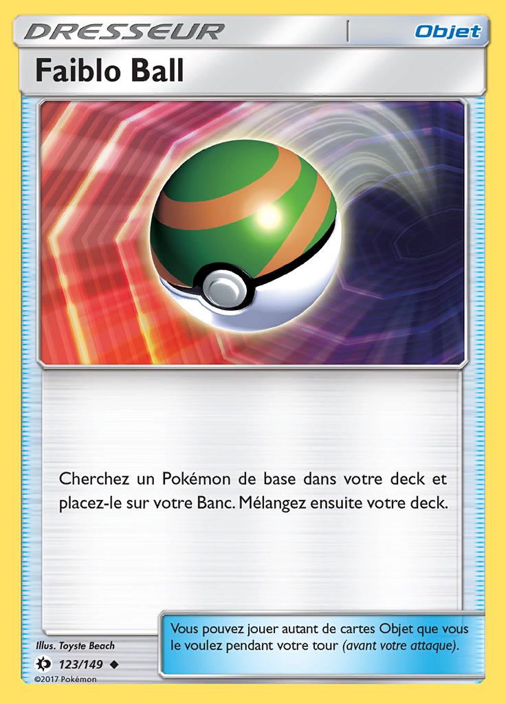 Faiblo Ball 123/149 — Soleil et Lune