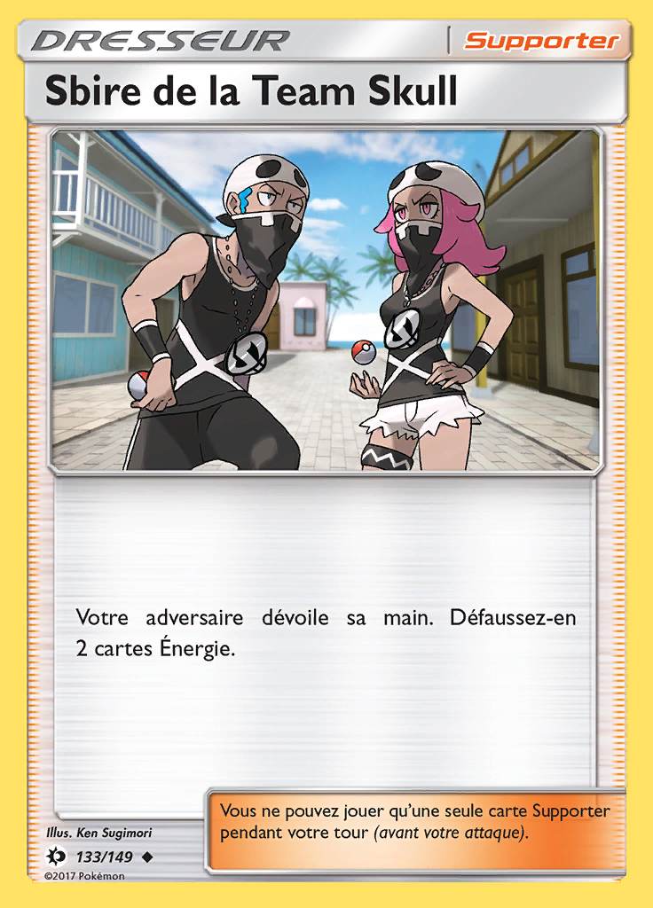 Sbire de la Team Skull 133/149 — Soleil et Lune