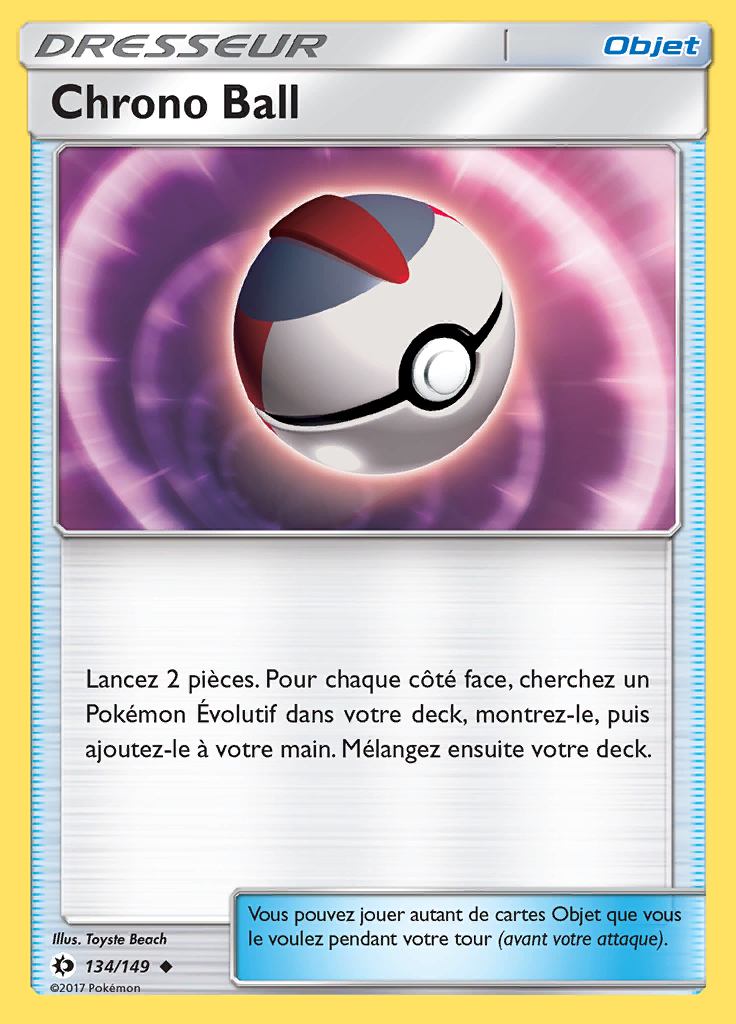Chrono Ball 134/149 — Soleil et Lune
