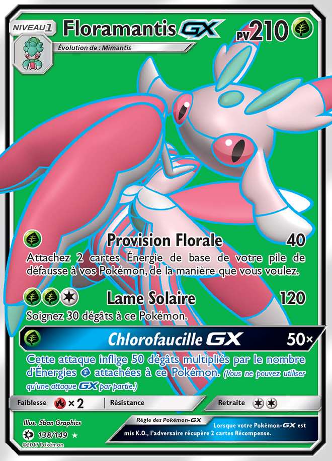 Floramantis-GX 138/149 — Soleil et Lune
