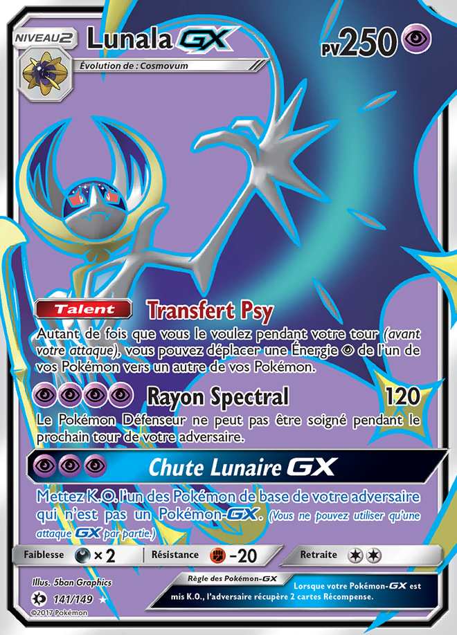 Lunala-GX 141/149 — Soleil et Lune