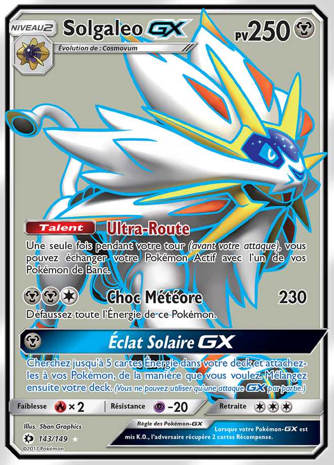 Solgaleo-GX 143/149 — Soleil et Lune