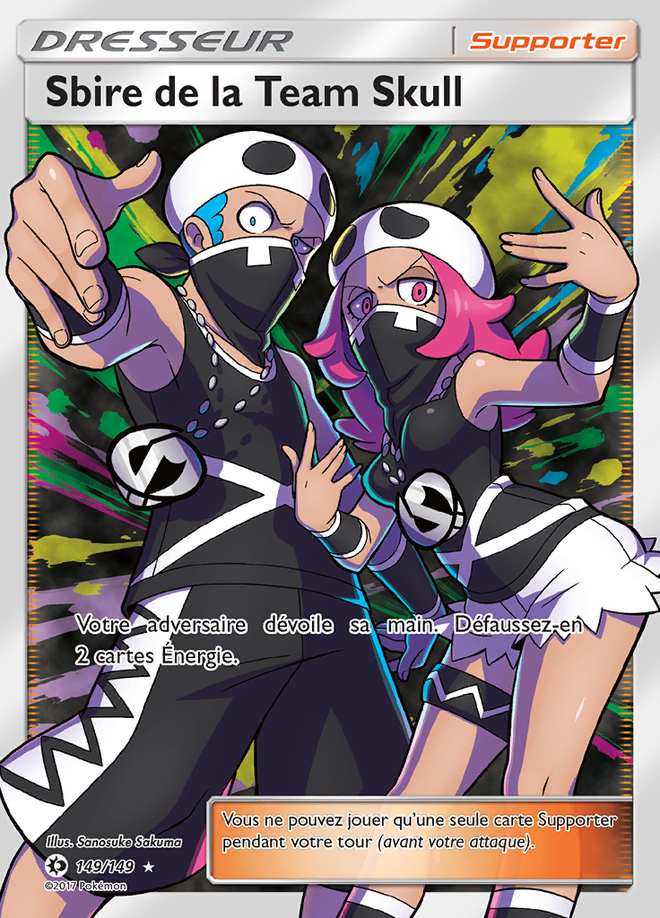 Sbire de la Team Skull 149/149 — Soleil et Lune