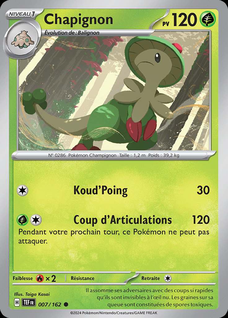 Chapignon 007/162 — Forces Temporelles