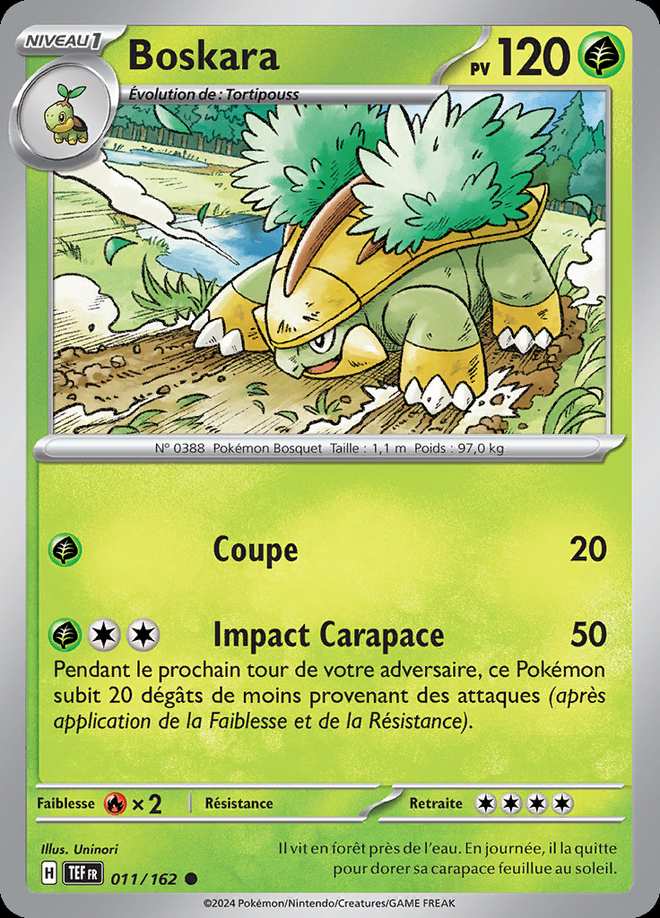 Boskara 011/162 — Forces Temporelles