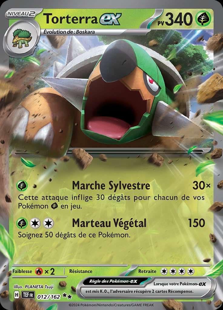 Torterra-ex 012/162 — Forces Temporelles