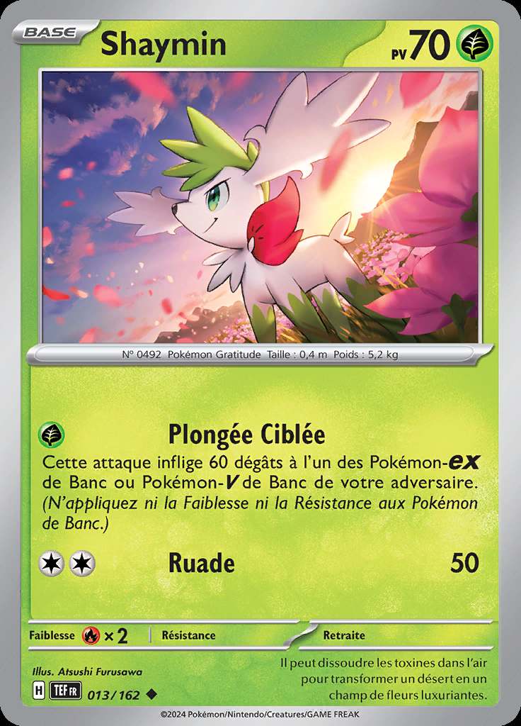 Shaymin 013/162 — Forces Temporelles