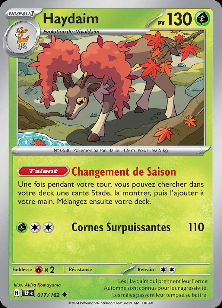 Haydaim 017/162 — Forces Temporelles