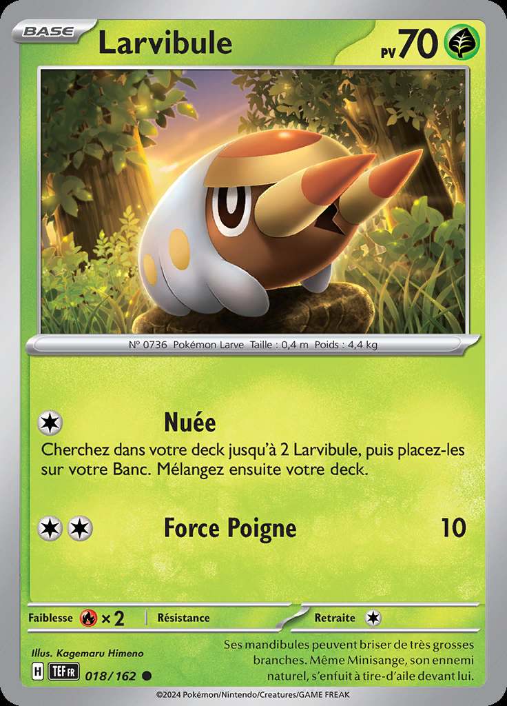 Larvibule 018/162 — Forces Temporelles