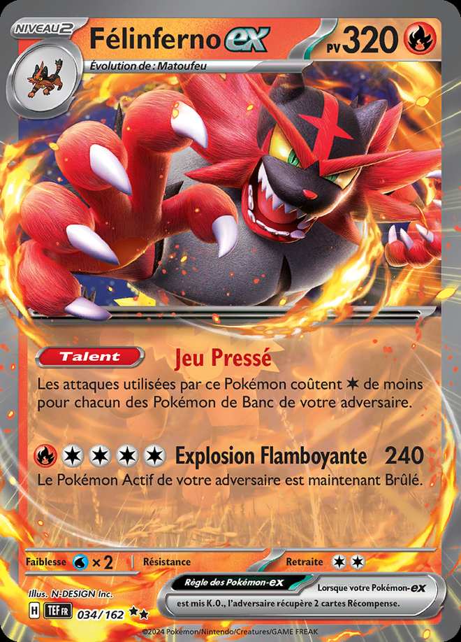 Félinferno-ex 034/162 — Forces Temporelles