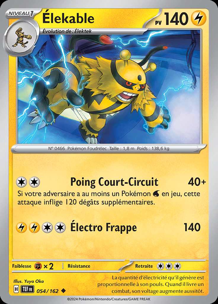 Élekable 054/162 — Forces Temporelles