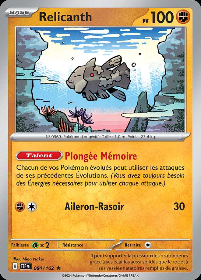 Relicanth 084/162 — Forces Temporelles