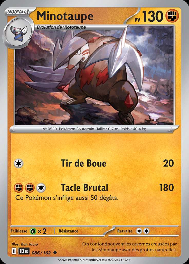 Minotaupe 086/162 — Forces Temporelles