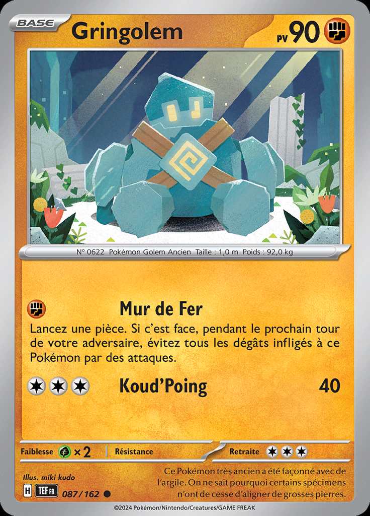 Gringolem 087/162 — Forces Temporelles