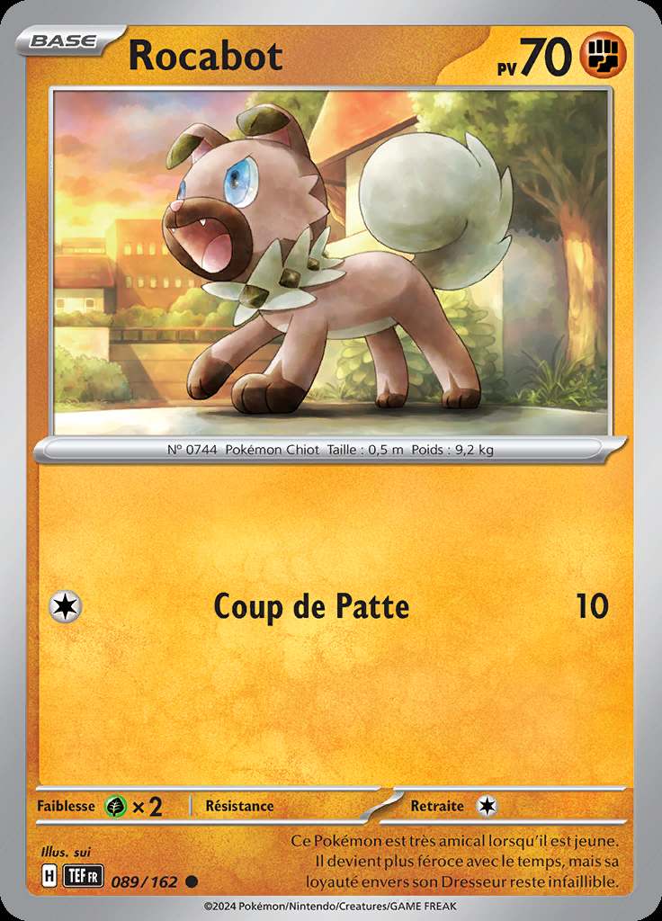 Rocabot 089/162 — Forces Temporelles