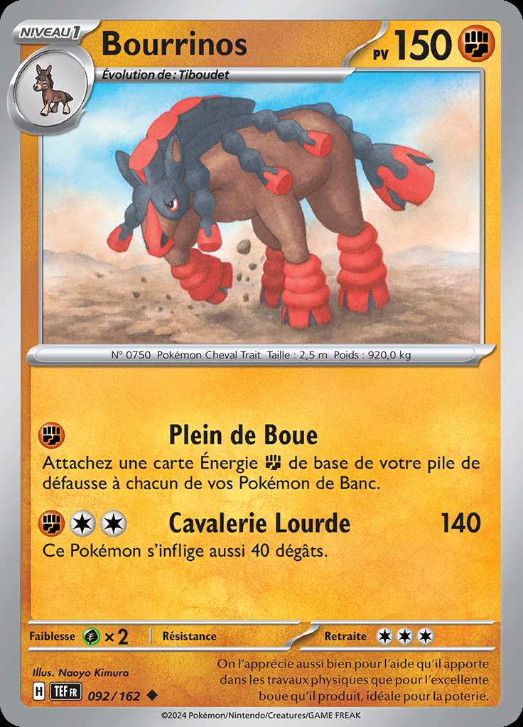 Bourrinos 092/162 — Forces Temporelles
