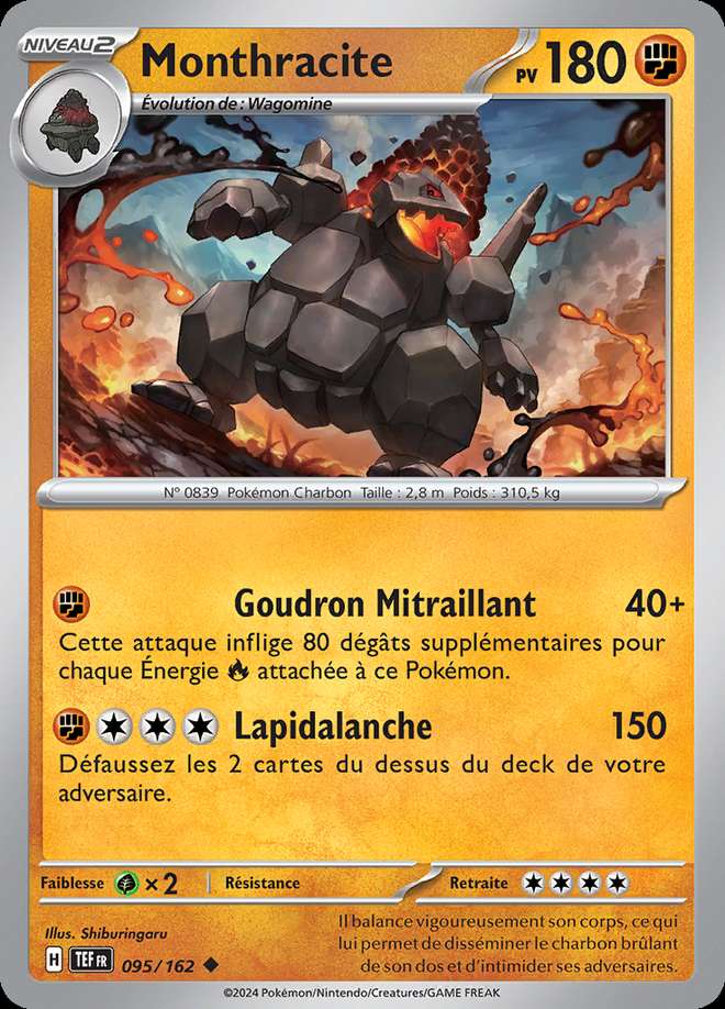 Monthracite 095/162 — Forces Temporelles
