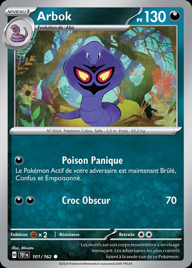 Arbok 101/162 — Forces Temporelles