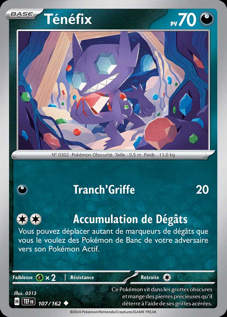 Ténéfix 107/162 — Forces Temporelles
