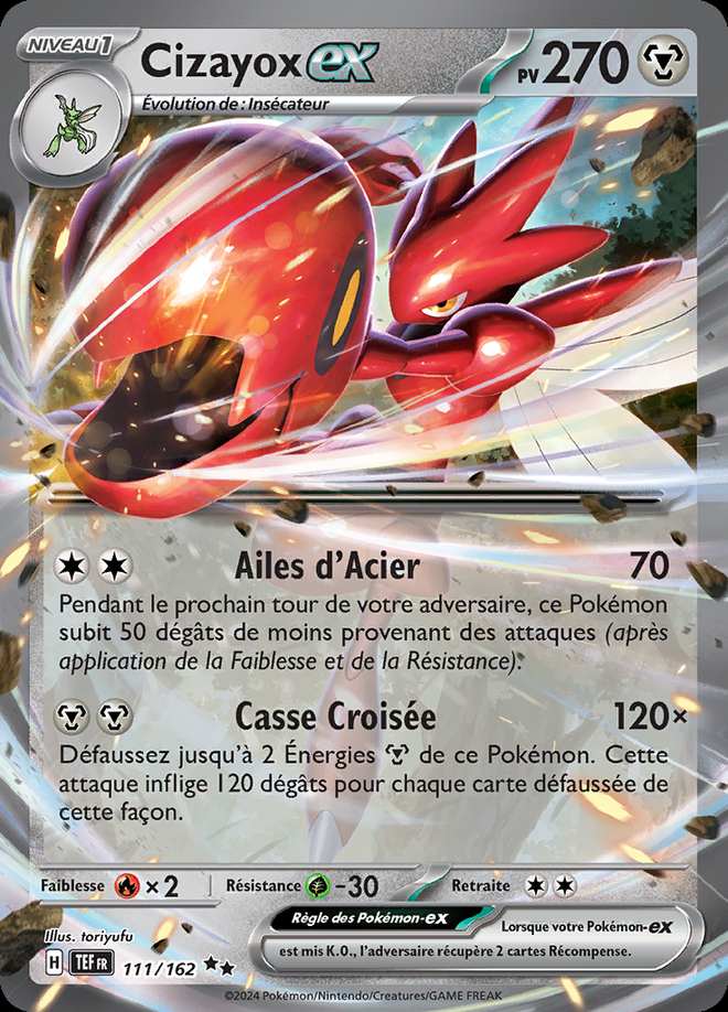 Cizayox-ex 111/162 — Forces Temporelles