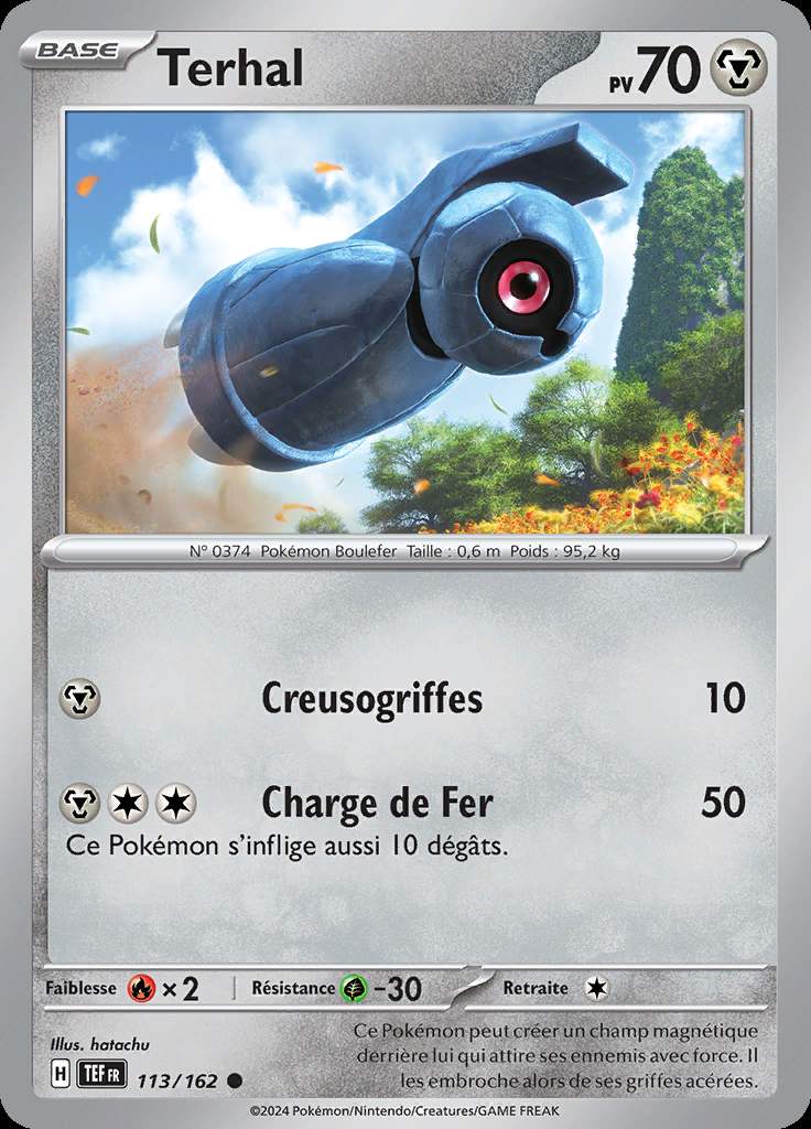 Terhal 113/162 — Forces Temporelles