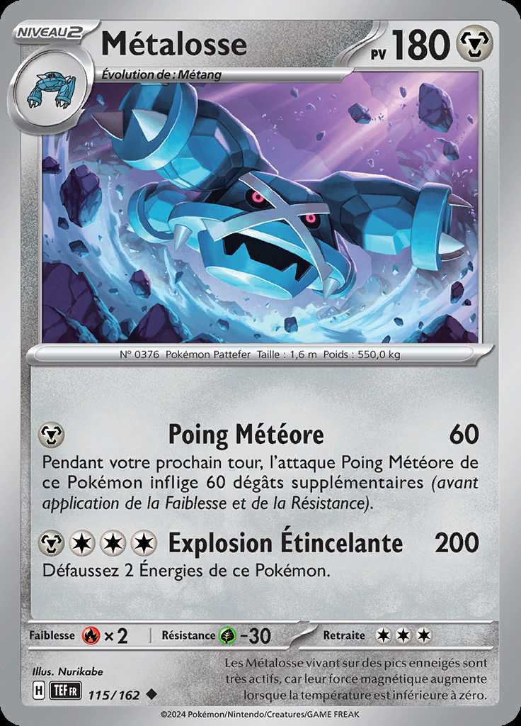 Métalosse 115/162 — Forces Temporelles