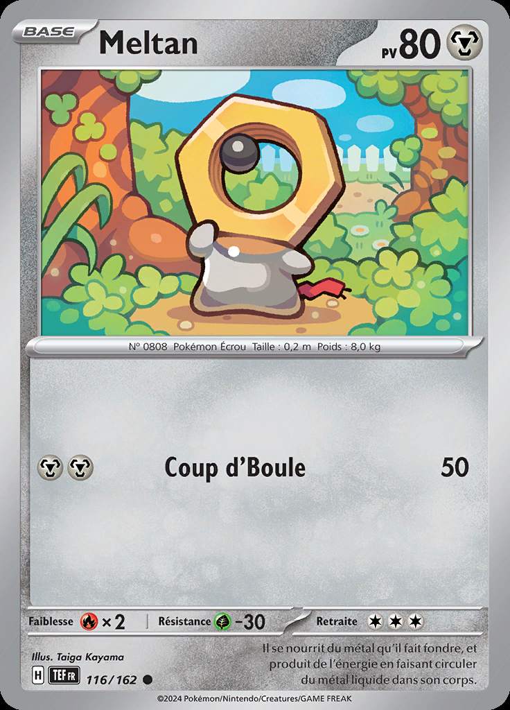 Meltan 116/162 — Forces Temporelles
