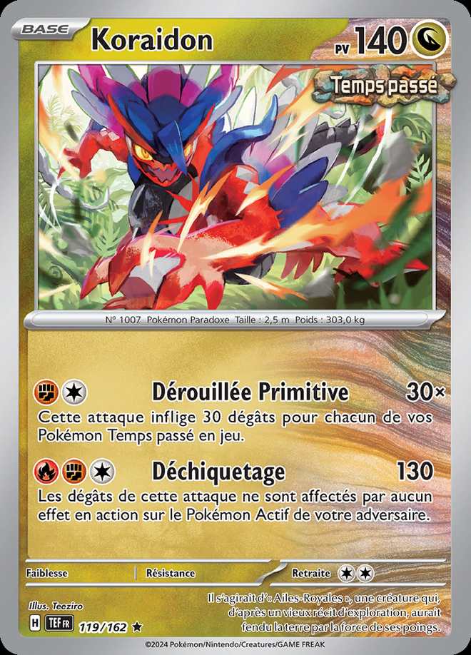 Koraidon 119/162 — Forces Temporelles