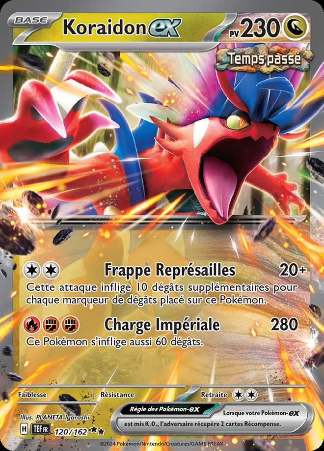 Koraidon-ex 120/162 — Forces Temporelles