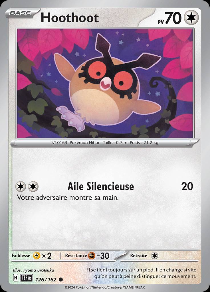 Hoothoot 126/162 — Forces Temporelles