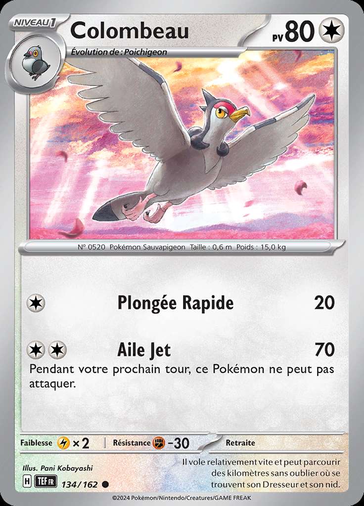 Colombeau 134/162 — Forces Temporelles