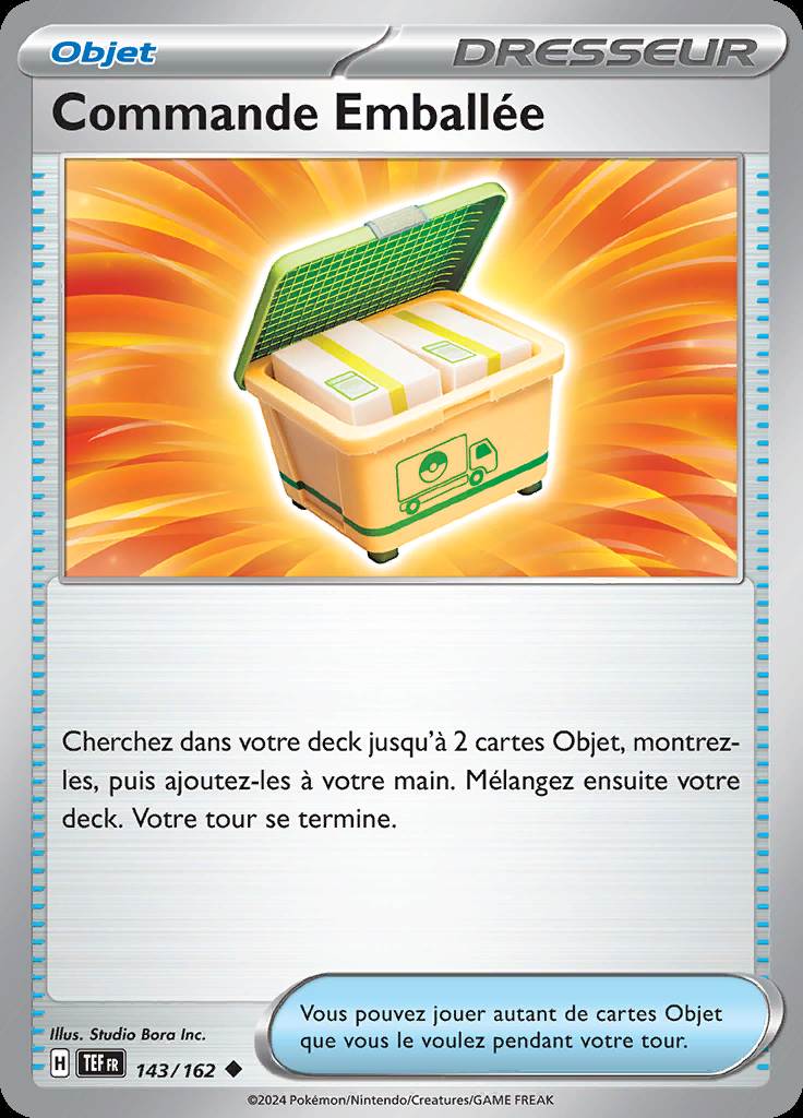 Commande Emballée 143/162 — Forces Temporelles